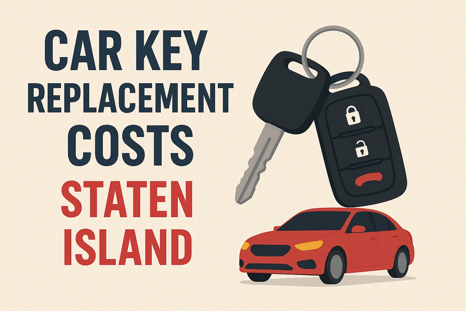 Car Key Replacement Costs in Staten Island - Pricing Guide