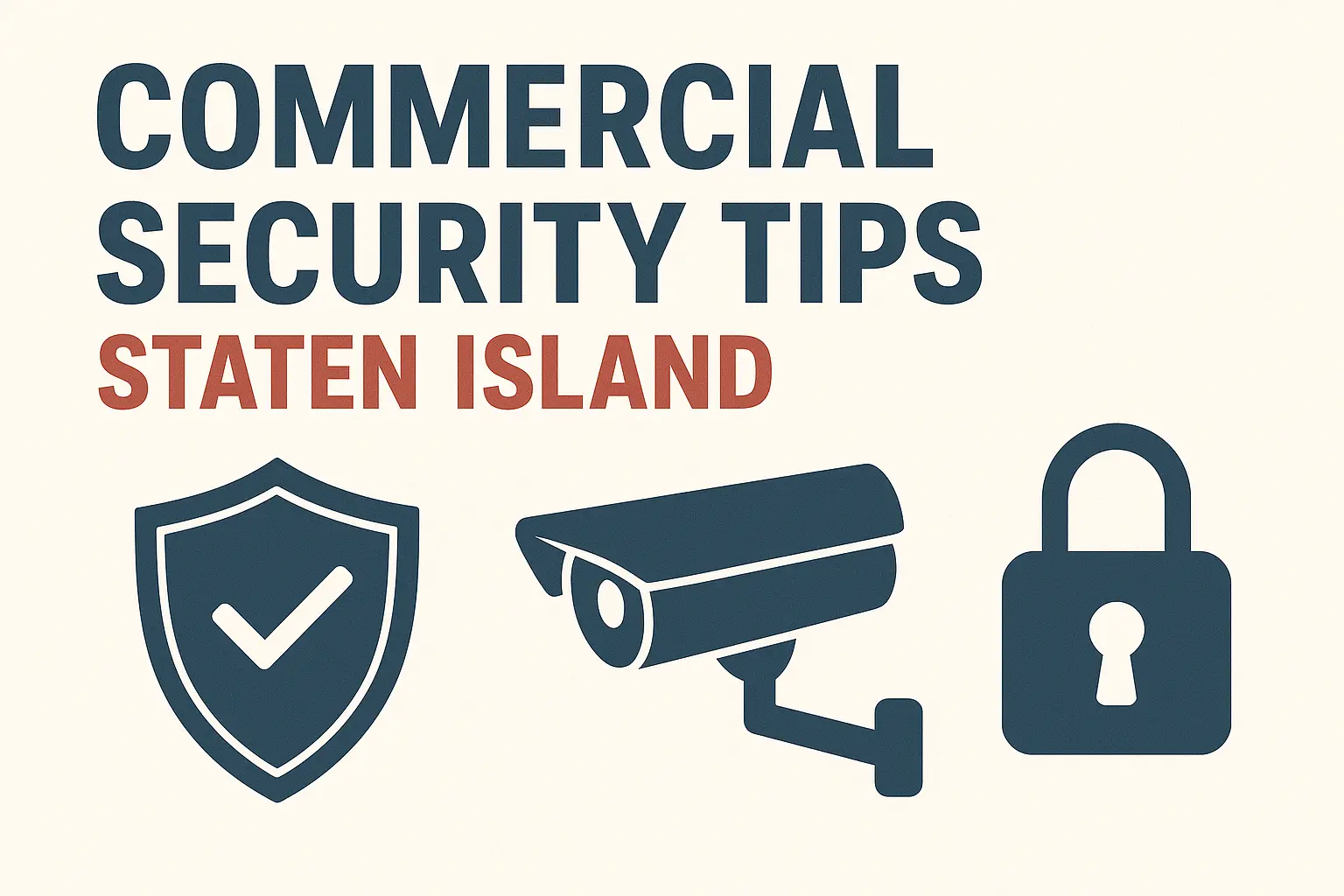 Commercial Security Tips Staten Island - Business Locksmith Services