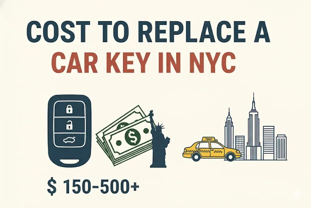 Cost to Replace a Car Key in NYC - Complete Pricing Guide