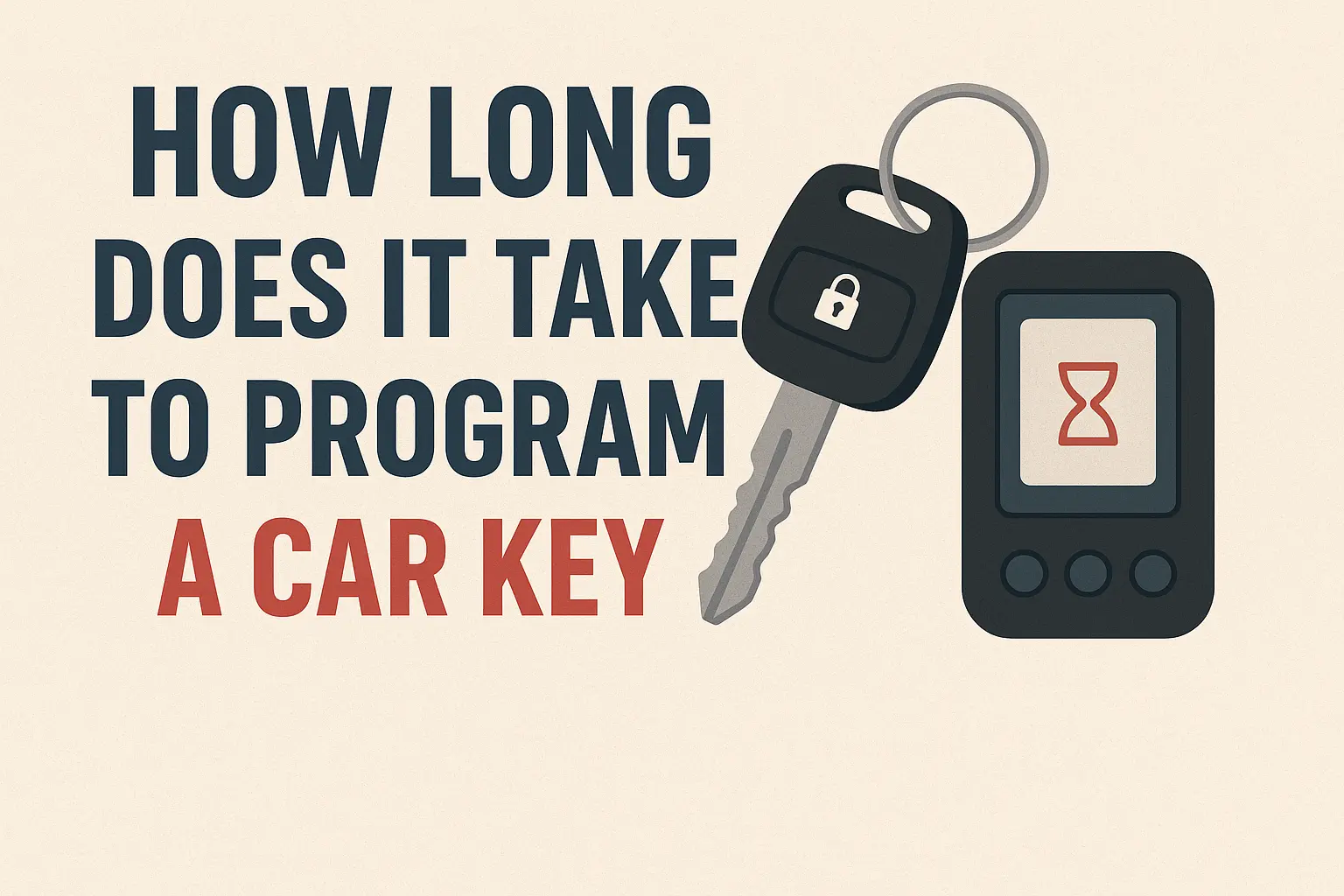 How Long Does It Take to Program a Car Key - Time Guide